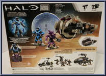 Brute Chopper Raid from Halo - Sets manufactured by Mega Bloks [Back]