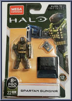 Spartan Gungnir from Halo - Series 12 manufactured by Mega Bloks [Front]