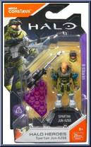Spartan Jun-A266 from Halo - Series  6 - Halo Heroes manufactured by Mega Bloks [Front]