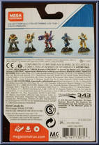 Spartan Soldier from Halo - Series  9 manufactured by Mega Bloks [Back]