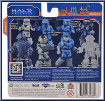 Carter / Kat from Halo - Minimates - Toys R Us - Series 3 manufactured by Diamond Select [Back]