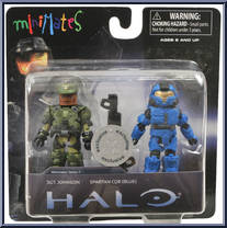 Sgt. Johnson / Spartan CQB (Blue) Action Figure