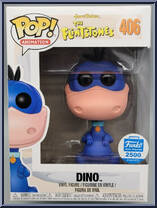 Dino (Blue) from Hanna Barbera - Flintstones Pop! manufactured by Funko [Front]