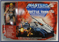 Battle Tank (with He-Man) from He-Man - 2002 Series - Accessories manufactured by Mattel [Front]