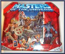 He-Man vs. Skeletor from He-Man - 2002 Series - Box Sets manufactured by Mattel [Front]