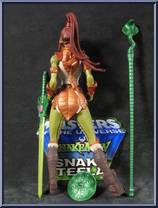 Teela (Snake) from He-Man - 2002 Series - Snake Men - Exclusives manufactured by Mattel [Loose]