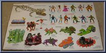 Battle Bones Collector's Carry Case from He-Man - Masters of the Universe - Accessories manufactured by Mattel [Back]