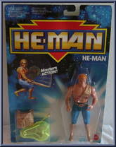 He-Man (Sword Action) from He-Man - New Adventures - Series 1 manufactured by Mattel [Front]
