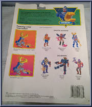 Hydron (Spin-Fist) from He-Man - New Adventures - Series 4 manufactured by Mattel [Back]