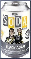 Black Adam from Heroes - Soda manufactured by Funko [Front]