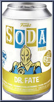 Dr. Fate from Heroes - Soda manufactured by Funko [Front]