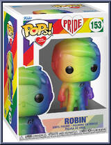 Robin (Rainbow Glitter) from Heroes - Pride Pop! manufactured by Funko [Front]