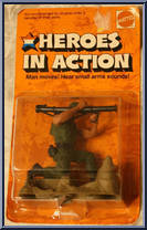 Bazookaman from Heroes in Action - Basic Series manufactured by Mattel [Front]