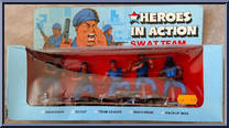 S.W.A.T. Team from Heroes in Action - Basic Series manufactured by Mattel [Front]