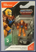 Beast Man (Masters of the Universe) from Heroes - Series 2 manufactured by Mega Brands [Front]