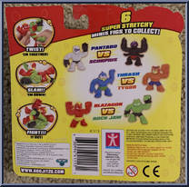 Pantaro vs. Scorpius from Heroes of Goo Jit Zu - Minis manufactured by Character Options [Back]