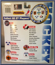 Steve Yzerman (Canada) from Heroes of the Ice - Teams of the World manufactured by PrimeTime Industries [Back]