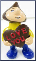 Chocolate Heart Action Figure