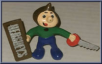 Hershey's Bar with Saw Action Figure