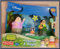Teacher & Wayne Action Figure