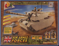 Army Challenger II Tank Set from H.M. Armed Forces - Mini Sets manufactured by Character Options [Front]