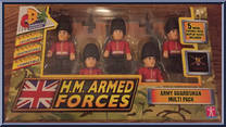 Army Guardsman Multi Pack from H.M. Armed Forces - Mini Sets manufactured by Character Options [Front]