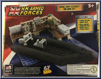 Royal Navy Assault Rib from H.M. Armed Forces - Mini Sets manufactured by Character Options [Back]