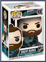 Brent Burns (Sharks) from Hockey - Pop! Vinyl Figures manufactured by Funko [Front]