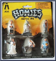 Home Lee / Homie Pigeon / Freckles / Romo & Julia / Dreamer / Chuy Action Figure