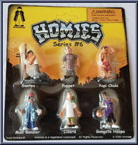 Santos / Puppet / Papi Chulo / Mad Bomber / Lizard / Gangsta Hoopa Action Figure