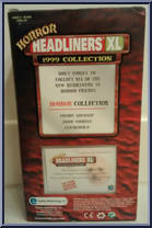 Leatherface from Horror Headliners - XL manufactured by Equity [Back]