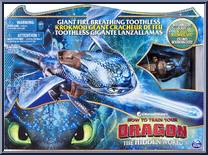 Giant Fire Breathing Toothless from How to Train Your Dragon - Hidden World - Dragons manufactured by Spinmaster [Front]