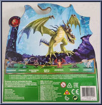 Monstrous Nightmare from How to Train Your Dragon - Hidden World - Dragons manufactured by Spinmaster [Back]