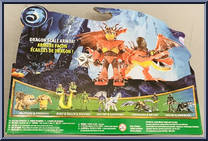 Snotlout & Hookfang from How to Train Your Dragon - Hidden World - Dragons manufactured by Spinmaster [Back]