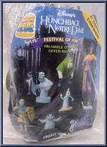 Quasimodo from Hunchback of Notre Dame - Basic Series manufactured by Burger King [Back]