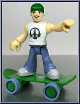 Skateboarder from Imaginext - Blind Bags - Series  3 manufactured by Fisher-Price [Loose]