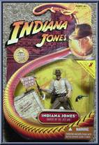 Indiana Jones (Whip Cracking Action) from Indiana Jones - Raiders of the Lost Ark - Basic Series manufactured by Hasbro [Front]