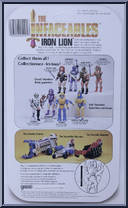 Iron Lion from Infaceables - Basic Series manufactured by Galoob [Back]