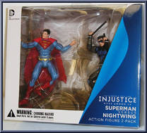 Superman vs Nightwing Action Figure