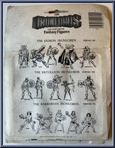 Demons from Iron Lords - Basic Series manufactured by Midge Toy [Back]