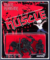 Black from Iron Maiden - M.U.S.C.L.E. manufactured by Super7 [Front]