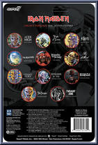 Soldier Eddie (The Trooper) (Glow In The Dark)  from Iron Maiden - ReAction Figures manufactured by Super7 [Back]