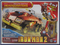 Iron Man Rolling Battle Headquarters from Iron Man 2 - 2010 Movie - Vehicles manufactured by Hasbro [Front]