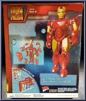 Iron Man (Mark VI) from Iron Man 2 - Basic Series manufactured by Mega Bloks [Back]