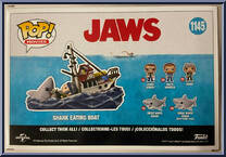 Shark Eating Boat from Jaws - Pop! Vinyl Figures manufactured by Funko [Back]