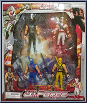 Black / White / Blue / Yellow Action Figure
