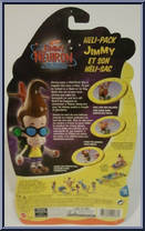 Jimmy (Heli-Sac) from Jimmy Neutron - Basic Series manufactured by Mattel [Back]