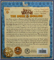 Duke & Dollar from John Wayne the Duke - Basic Series manufactured by Schylling [Back]