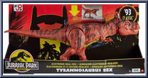 Tyrannosaurus Rex (Electronic Real Feel) from Jurassic Park - 30th Anniversary - Dinosaurs manufactured by Mattel [Front]
