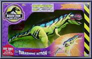 Thrasher T-Rex from Jurassic Park - Chaos Effect - Dino-Strike manufactured by Kenner [Front]